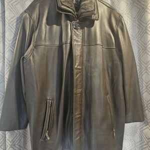 Men's Brown Leather Jacket